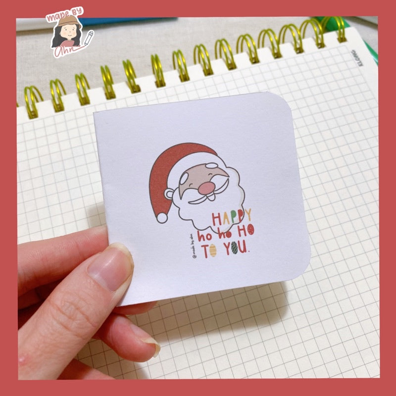 Thiệp giáng sinh - Thiệp Noel - MADE BY AHN thiết kế