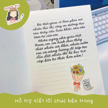 Thiệp handmade chúc mừng ngày nhà giáo 20/11, quốc tế phụ nữ 8/3, việt nam 20/10, sinh nhật, kỷ niệm, vv..