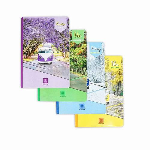 Vở kẻ ngang học sinh Hồng Hà, Campus, Total, Mapple 80 trang, 120 trang, 200 trang, viết đẹp không nhoè định lượng cao