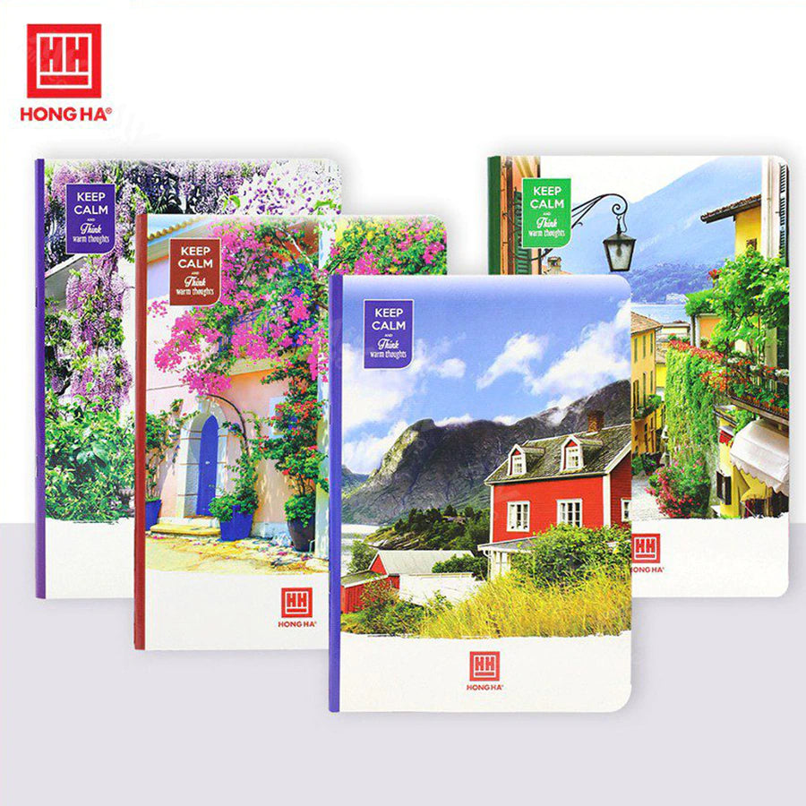 Vở kẻ ngang học sinh Hồng Hà, Campus, Total, Mapple 80 trang, 120 trang, 200 trang, viết đẹp không nhoè định lượng cao