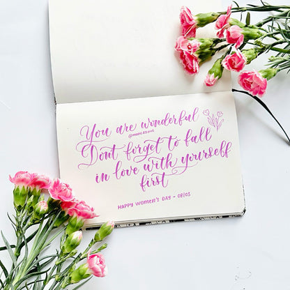 Bút Pentel Touch Pen luyện Calligraphy (Hàng nội địa Nhật) - Phù hợp với người mới tập viết